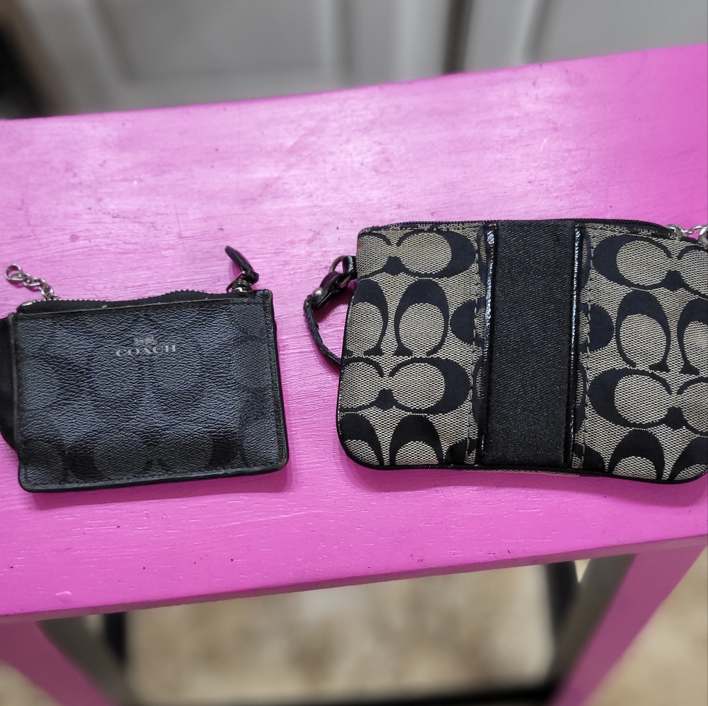 2 Coach Wallets (Poor Condition) - image 2